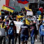 Así fue la concentración en Barranquilla durante el primer día de paro nacional