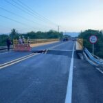 Emergencia por agrietamiento del puente entre Juan de Acosta y Santa Verónica, en la vía al mar: el colapso es inminente