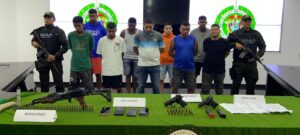 “Les hallaron un fusil AK-47”: capturados 11 presuntos integrantes de los Pepes en Barranquilla