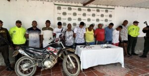 Capturan a 10 presuntos integrantes del Clan del Golfo en Bolívar, Córdoba y Atlántico