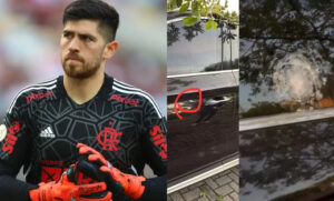 “El blindaje del carro lo salvó”: disparan contra carro del portero de Flamengo en intento de atraco en Brasil