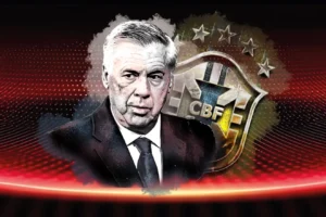 Tras perder con Barcelona, el DT Ancelotti empacó sus maletas y viajó a Sudamérica para firmar con la Selección Brasil