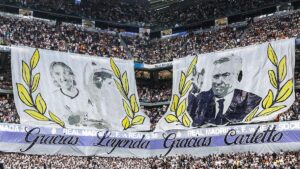 A los dos más ganadores en la historia del Real Madrid, Modric y Ancelotti, les ofrecieron una descollante despedida
