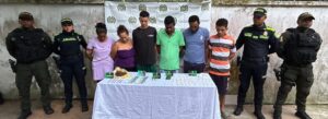 Capturan a dos mujeres y cuatro hombres tras hallarles estupefacientes durante allanamientos en Baranoa