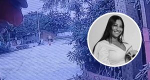 Cámaras de seguridad captaron el homicidio de Laura Hernández en la vía a Juan Mina