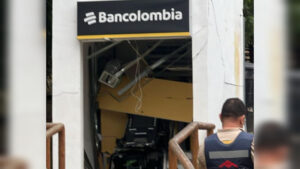 Investigan hurto de un cajero electrónico en el corregimiento de Santa Verónica