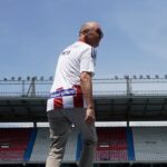 “Bienvenido a tu casa”: el nuevo técnico del Junior, Alfredo Arias, recorrió la casa del Tiburón