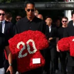 ¡El fútbol de luto!: lágrimas y dolor brotaron en el funeral de Diogo Jota y su hermano en Portugal