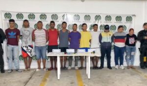 Capturados nueve presuntos miembros de los Costeños y notificados tres más en Malambo, Barranquilla y Bogotá