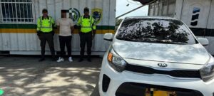 Policía recupera en Ciénaga carro KIA que había sido robado en Barranquilla