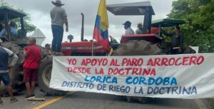 Cinco días de bloqueos: el paro arrocero paraliza regiones clave y sacude al Gobierno nacional