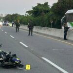 Motociclista falleció en accidente de tránsito en la vía a La Playa, cerca de la Ciénaga de Mallorquín