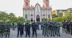 Policía Metropolitana de Barranquilla pone en marcha plan que cuenta con 1.100 uniformados “para un diciembre seguro”