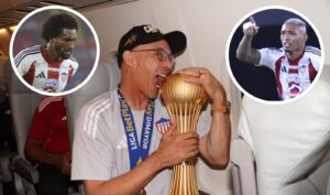 “Profe, se la quitamos en 2023, pero ahora se la devolvemos”: el DT Arias logra su primer título en Colombia con Junior