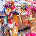 El Carnaval de la 44 dice presente en la Fiesta de los Diablitos en Santa Fe de Antioquia