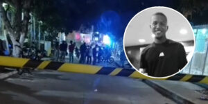 Joven es asesinado por sicarios motorizados en el barrio El Bosque, en Barranquilla