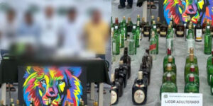 Caen seis presuntos integrantes de los Costeños e incautadas 116 botellas de licor adulterado en Barranquilla