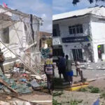 Disidencias de las FARC destruyeron con explosivos la estación de Policía y el Banco Agrario en Buenos Aires, Cauca