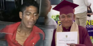 De las calles y las drogas a las aulas: El Miura se graduó del colegio y su historia de superación se convierte en inspiración