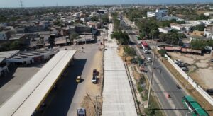 Habilitan 300 metros de la intervenida vía Circunvalar en Soledad