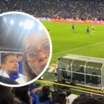 “¿Son costeños?”: a pareja barranquillera le tocó salir de la grada ante violencia de hincha de Millonarios