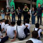 Policía Nacional acompañó el regreso a clases en Barranquilla y su área metropolitana