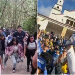 Hinchas de Millonarios subieron hasta Monserrate para pedir que este semestre salgan  campeones