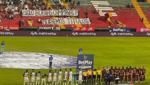 ¡Primera protesta en la Liga-I 2026! La hinchada del subcampeón, Deportes Tolima, exige títulos