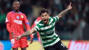 ¡Colombia y su delantero para el Mundial!: Sporting de Lisboa derrotó al PSG con doblete del costeño Suárez