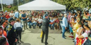 Char pone en marcha el parque Santa María y promete entregarlo con estación policial incluida