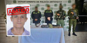 Dieron de baja a alias Venezuela, quien habría participado de atentado que dejó 13 policías muertos en Amalfi