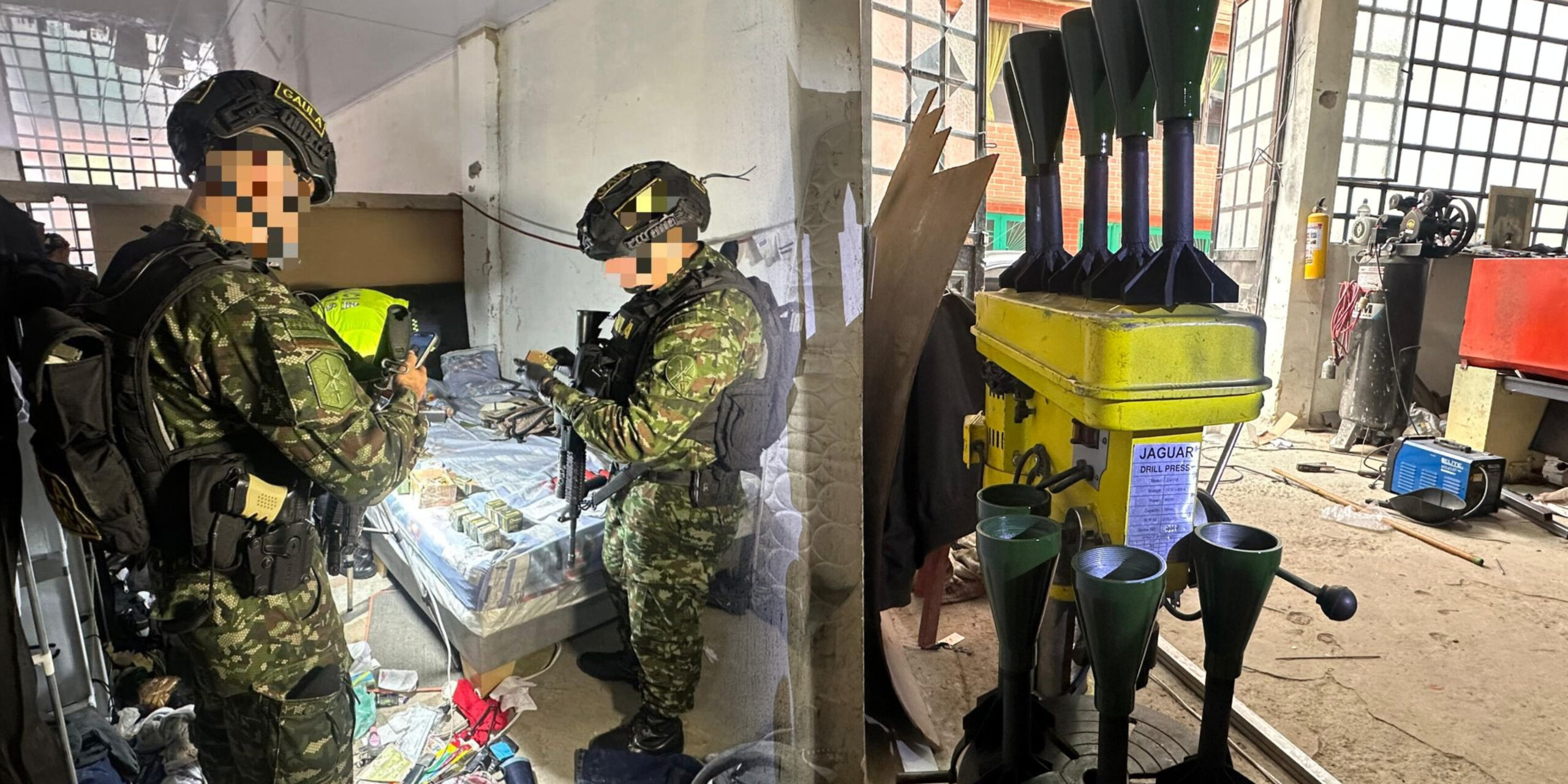 Frustran posible plan terrorista del ELN en Bogotá: desmantelan fábrica clandestina de explosivos