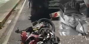 Falleció motociclista que había colisionado con un bus en el barrio Santo Domingo de Guzmán
