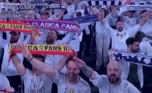 En el Real Madrid se quejan del racismo, pero muchos hinchas hacen el saludo nazi: ¡la ironía!