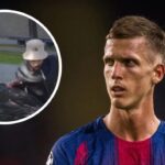 “¿Por qué esa costumbre de endiosarlos?”: critican a jugador del Barcelona por golpear con su carro a un hincha