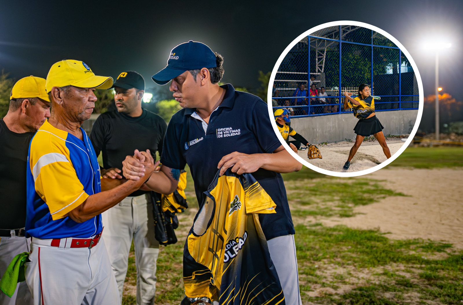 Alcaldía de Soledad le sigue apostando al deporte: lanza la ‘Estrategia Béisbol por la Paz’ en el barrio Hipódromo