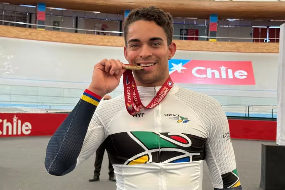 Barranquilla volvió a brillar a nivel internacional: ciclista Cristian Ortega quedó campeón en Panamericano de Chile