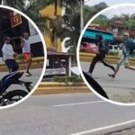 ¡No para!: ‘barristas’ de Junior y Nacional se cruzaron en una vía de Cundinamarca y desataron el caos