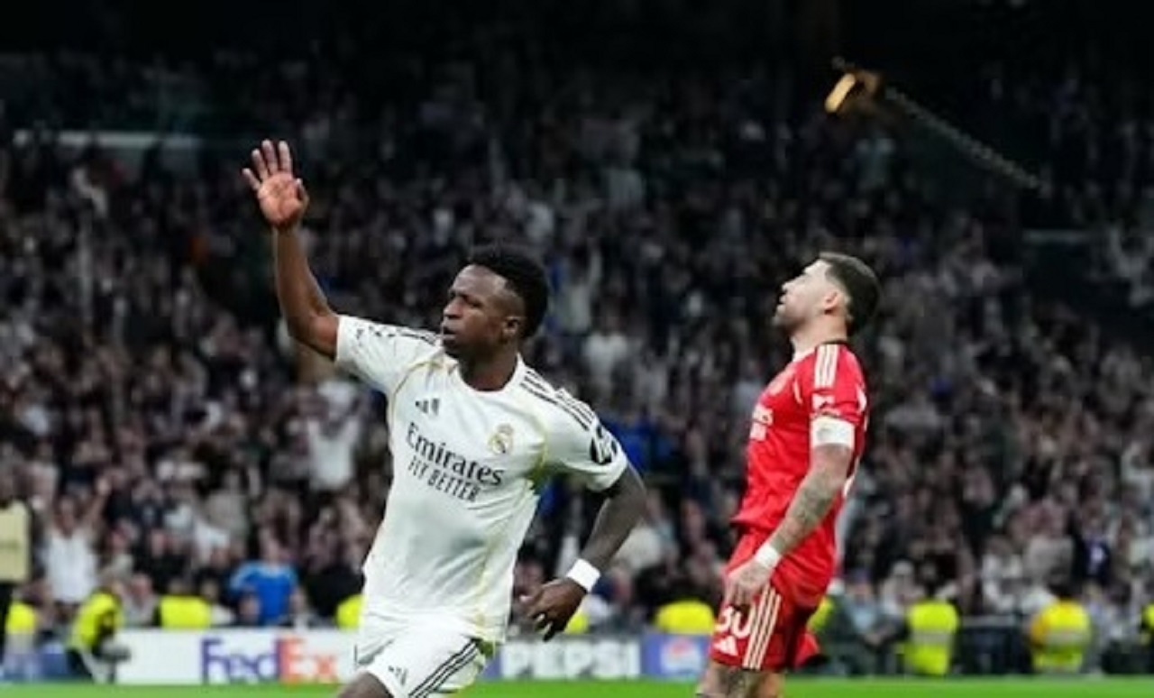 Benfica ni puso a Prestianni ni pudo clasificar: Vinicius metió al Real Madrid en los octavos de Champions