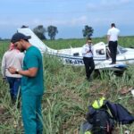 Avioneta se precipitó a tierra cerca de Cali: sus cuatro ocupantes se salvaron de milagro