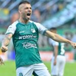 ¡El desahogo por pedir titularidad! Tití marcó doblete en la victoria del Cali y sigue dulce con el gol