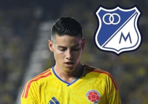 Tras mucho runrún, un “no puedo” desinfló la ilusión del hincha de Millonarios por ver a James en su equipo