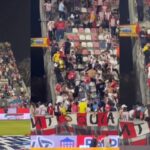 El Frente Rojiblanco salió a aclarar la pelea que se produjo en la tribuna Oriental del Romelio