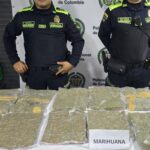 ¡Lo que habían camuflado en un bus! Policía incautó varios kilos de marihuana en la Terminal de Transportes