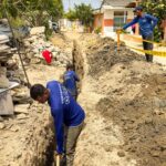 ¡Fin de una larga espera! Barrio Primero de Mayo, en Soledad, renueva su sistema de alcantarillado y acueducto