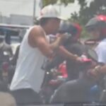 ¡No dé papaya! A plena luz del día atracan a motociclista en el sector de San Martín, en Barranquilla