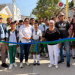 “¡Ya es una realidad!”: alcaldesa Alcira Sandoval habilitó la calle 25B del barrio El Ferrocarril, en Soledad