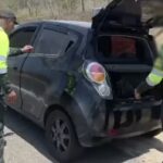 ¡Esto le hallaron a conductor en el baúl de un carro!: captura en jurisdicción de Puerto Colombia