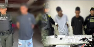 Cayeron tres presuntos extorsionistas en Juan de Acosta: “Intimidaban a comerciantes con armas y explosivos”