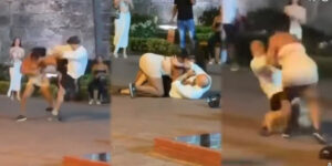 Turista y supuesta trabajadora sexual protagonizaron fuerte riña en el centro de Cartagena